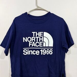 The North Face Navy Blue Crop Top